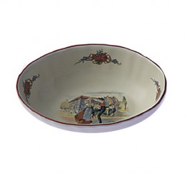 Obernai Oval Bowl