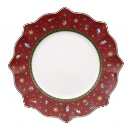 Dinner Plate Color Red Toy'S Delight