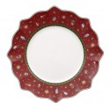 Dinner Plate Color Red Toy'S Delight