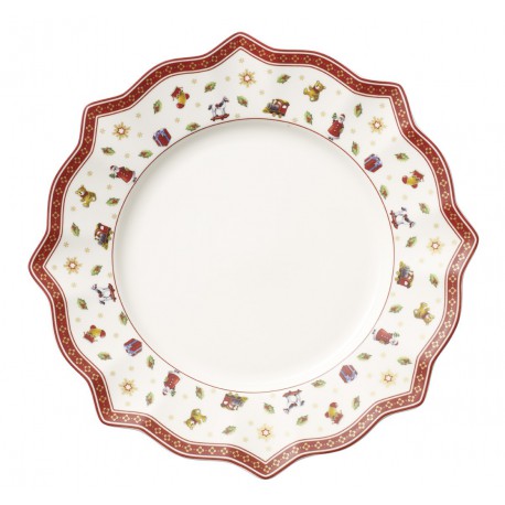 Flat Plate White Color Toy'S Delight