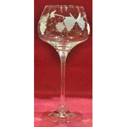 6 verres Alsace sommelier 29 cl gravés