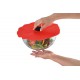 couvercle silicone 28cm coquelicot