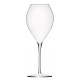 6 verres cristal grand rouge jamesse prestige