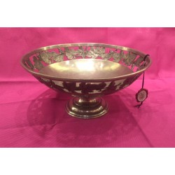 Petite aiguière ou soliflore H.24cm étain mat