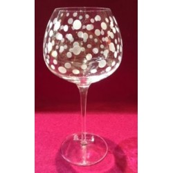 6 verres à vin super 60cl taille abstrait