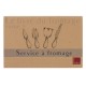 Coffret de 4 couteaux à fromage.