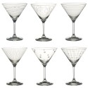 6 Cocktail Glasses 35Cl Graphik