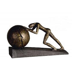 Sculpture Heavy ball "Casablanca"