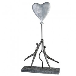 Sculpture ballon coeur "Casablanca"