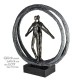 Sculpture cycliste racer "Casablanca"