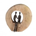 Sculpture Torque Wooden Support "Casablanca"
