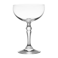 6 coupes à champagne cristal 26cl