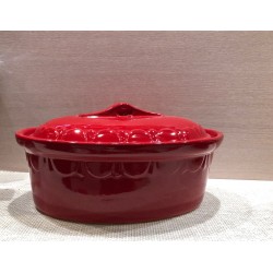 Oval Dish 29 Cm. / Pottery Alsace / Uni