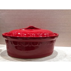 Oval Dish 34 Cm. / Pottery Alsace / Uni