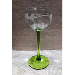 6 Glasses for Alsace wine - grappes