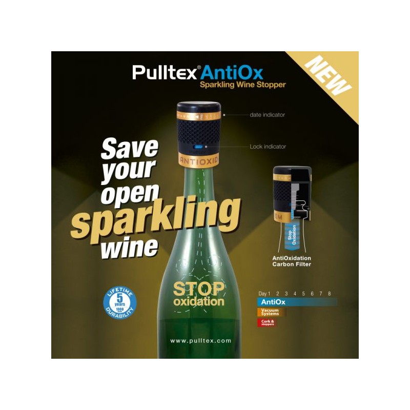 Bouchon à vin AntiOxidant Pulltex