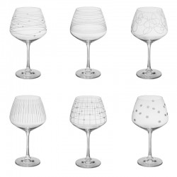 6 Wine Glasses 58Cl Graphik