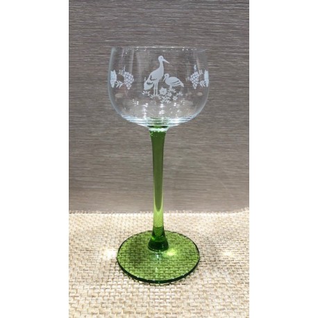 6 verres pied pour le vin Luminarc