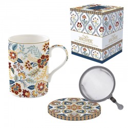 Mug 35cl with filter and cover  Abundance