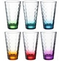 6 chopes optic couleurs assortis