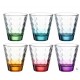 6 Cups Assorted Colors Optic