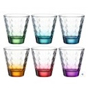 6 Cups Assorted Colors Optic