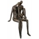 Sculpture couple XL "casablanca"
