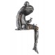 Sculpture grenouille steampunk "casablanca"