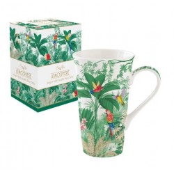 Grand mug en porcelaine 60cl Retro Tropical