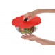 couvercle silicone 15cm coquelicot