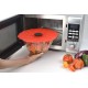 couvercle silicone 28cm coquelicot