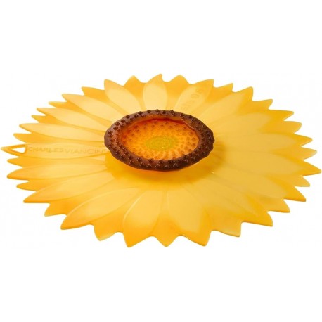 couvercle silicone 23cm tournesol