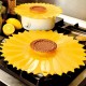 couvercle silicone 23cm tournesol