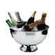 Vasque inox sur pied 6 bouteilles