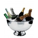 Vasque inox sur pied 6 bouteilles