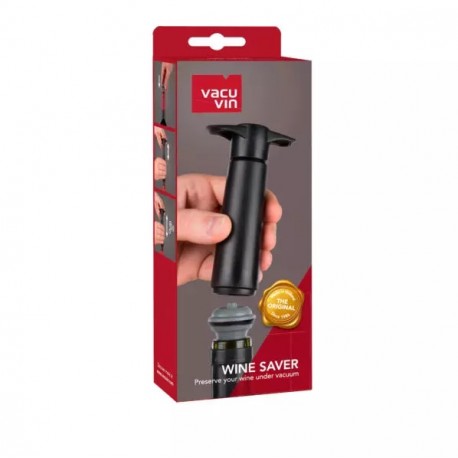 Pompe à vide + 2 bouchons Vacuvin