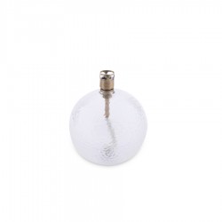 Lampe à huile Periglass boule martelé PM