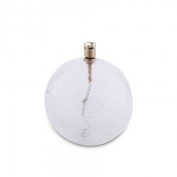 Lampe à huile Periglass boule martelé GM