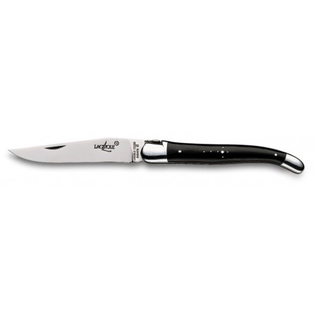 Couteau Forge de Laguiole 11cm, corne noir