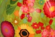 vert - fleurs